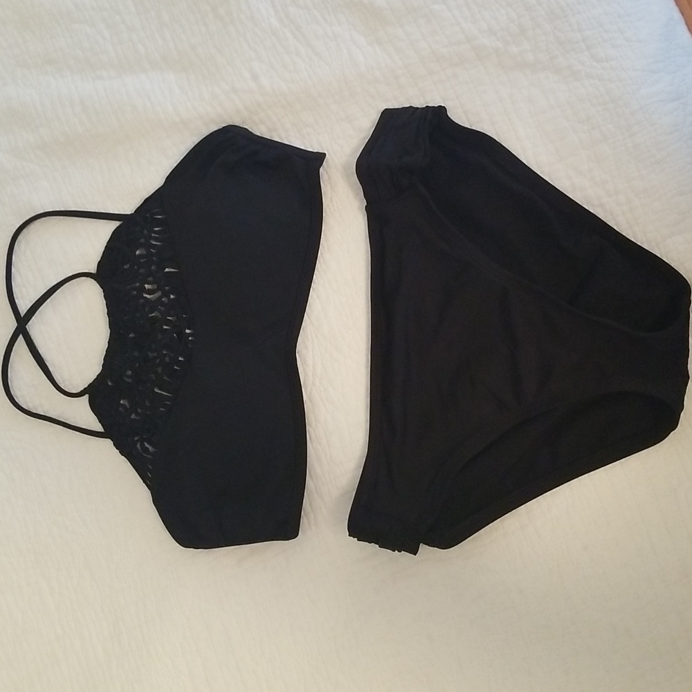 Three piece bathing suit